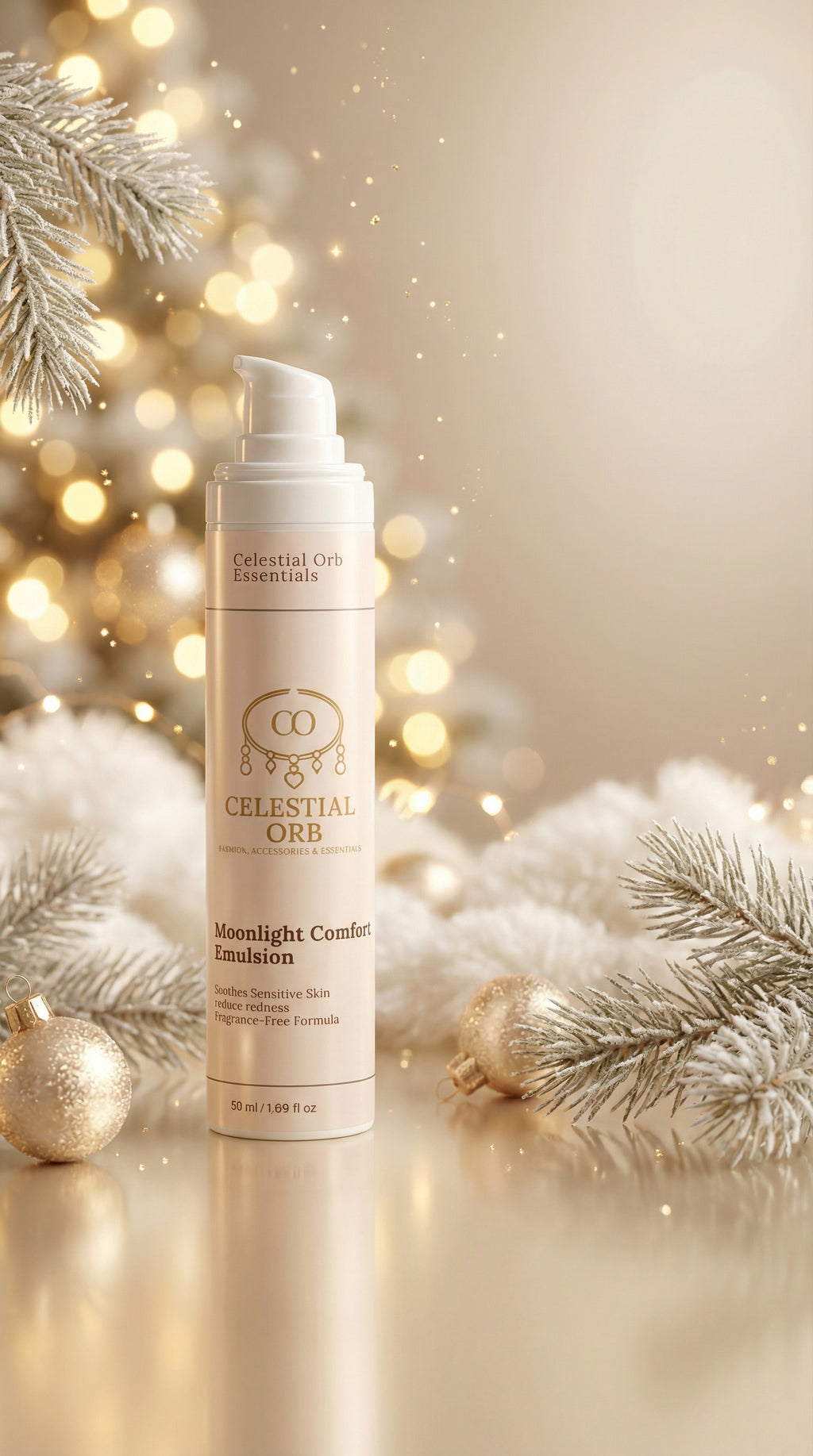 Moonlight Comfort Emulsion – soothing fragrance-free moisturizer for sensitive skin