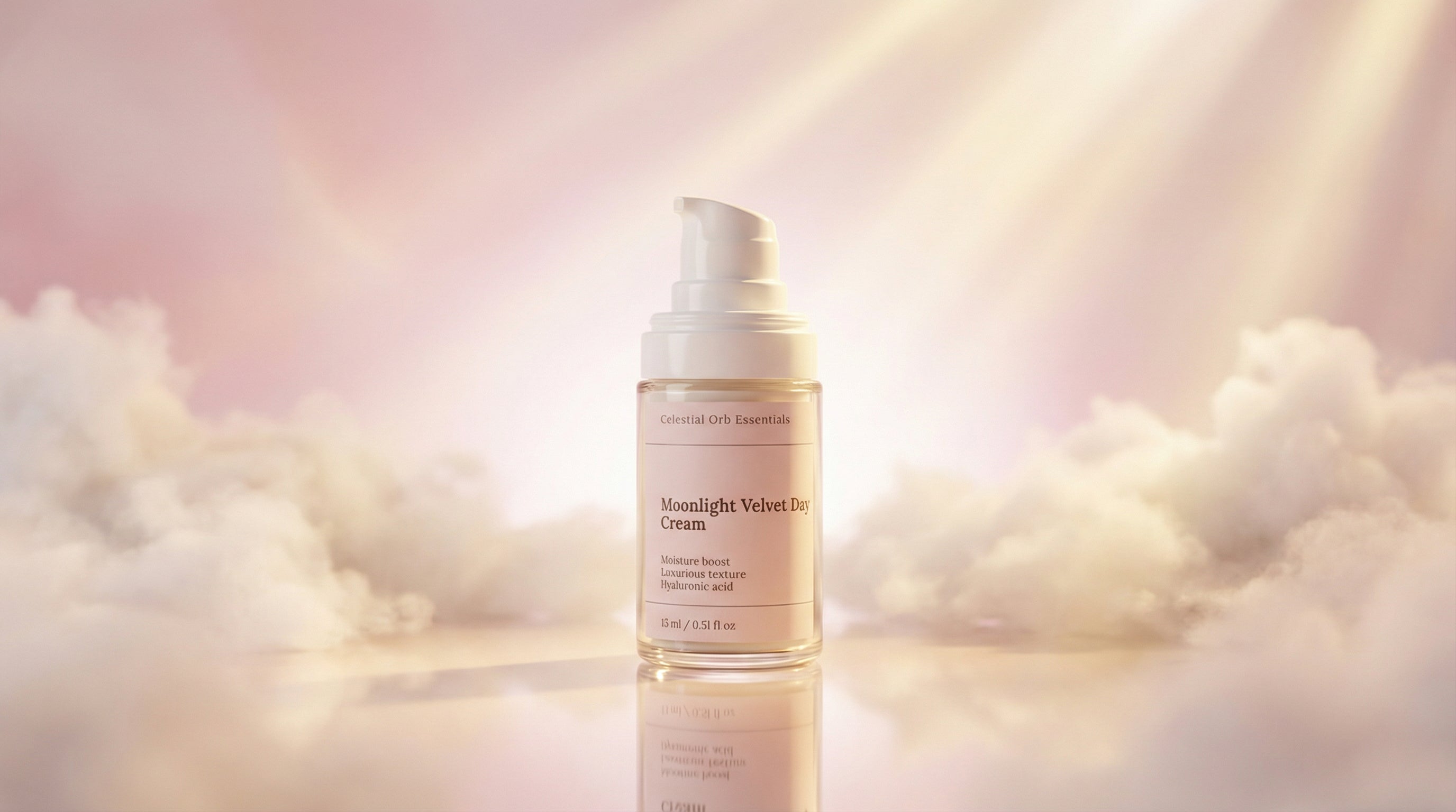 Moonlight Velvet Day Cream by Celestial Orb Essentials – hydrating hyaluronic acid day cream for soft, radiant, moisturized skin