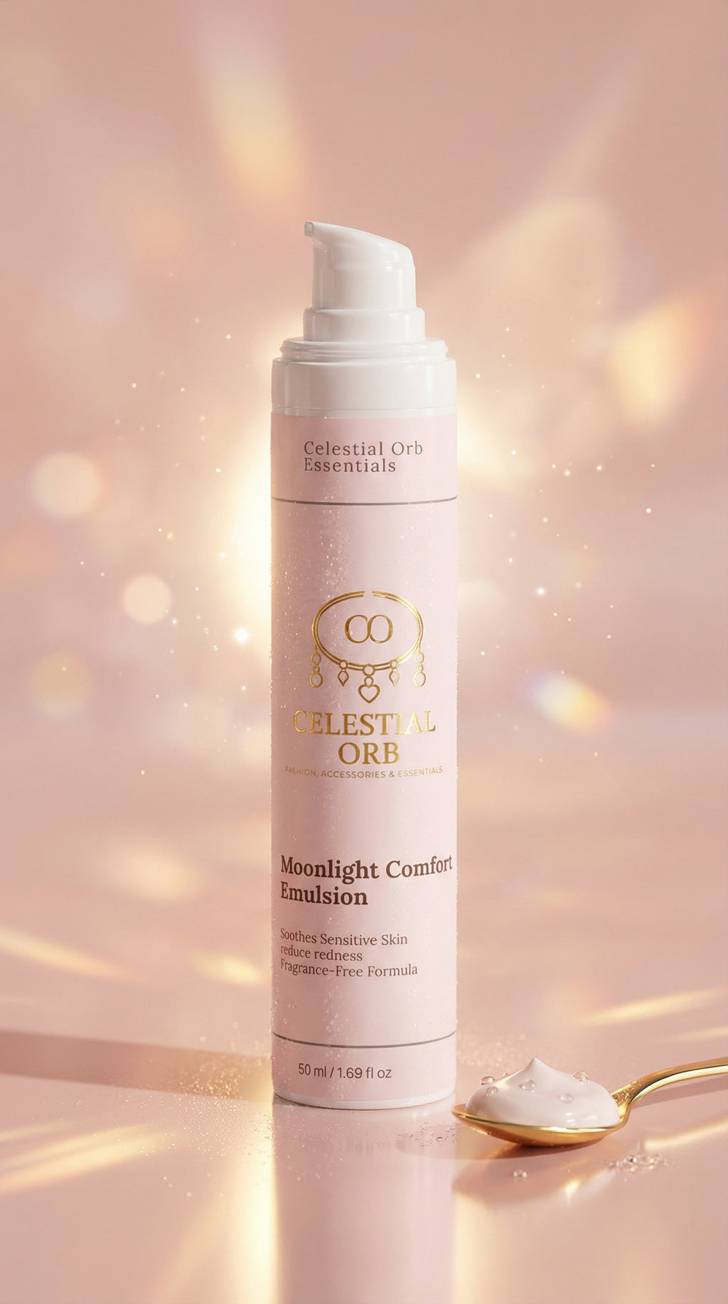 Moonlight Comfort Emulsion – soothing fragrance-free moisturizer for sensitive skin