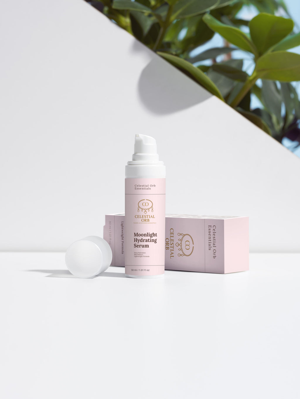 Hydrating gel and serum textures – Moonlight Hydration Duo by Celestial Orb Essentials.