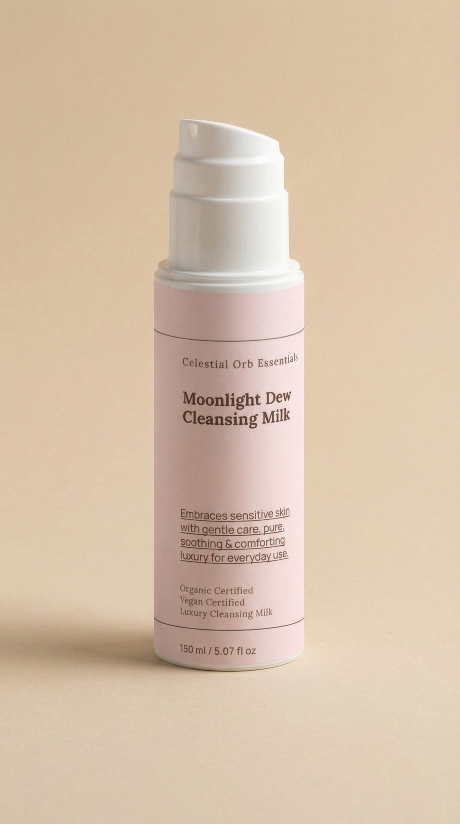 Moonlight Dew Cleansing Milk – gentle oil-to-milk cleanser for sensitive and dehydrated skin
